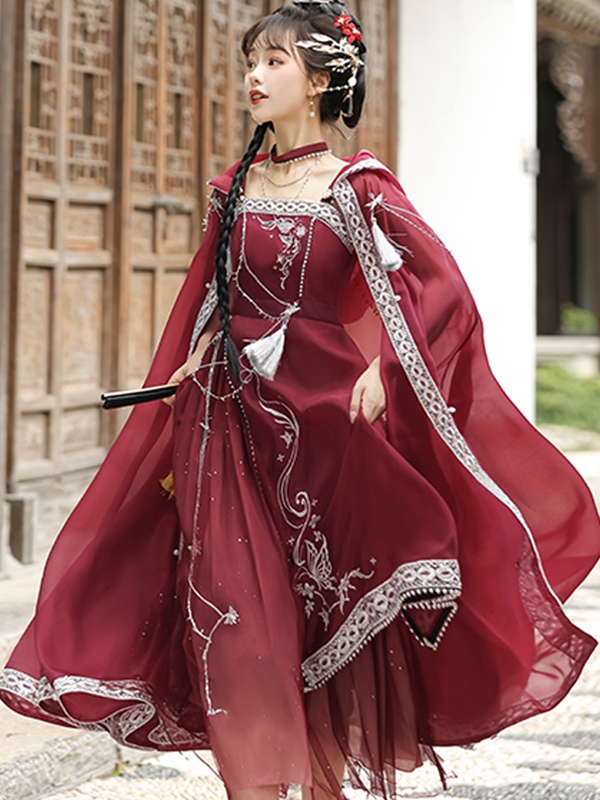 Hanfumodern lolita red dress 3.jpg Hanfumodern lolita red dress 3.jpg