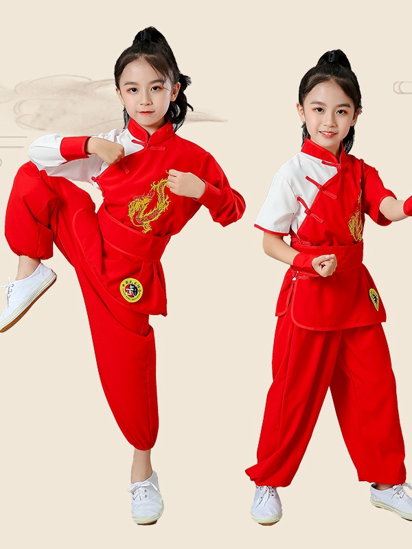 Kid Wushu Clothing Chinese Kung Fu Costumes Unisex 1.jpg