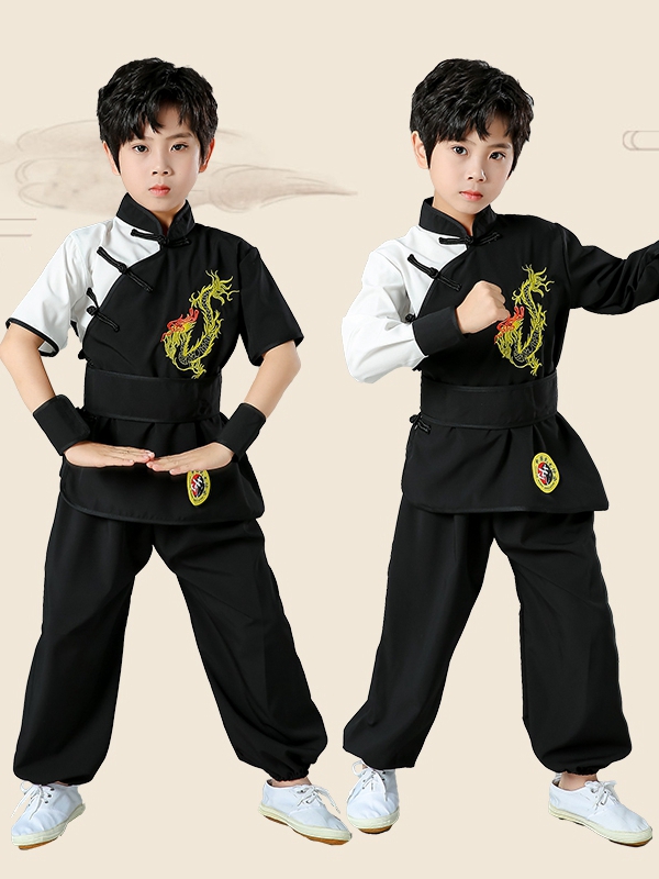 Kid Wushu Clothing Chinese Kung Fu Costumes Unisex 3.jpg