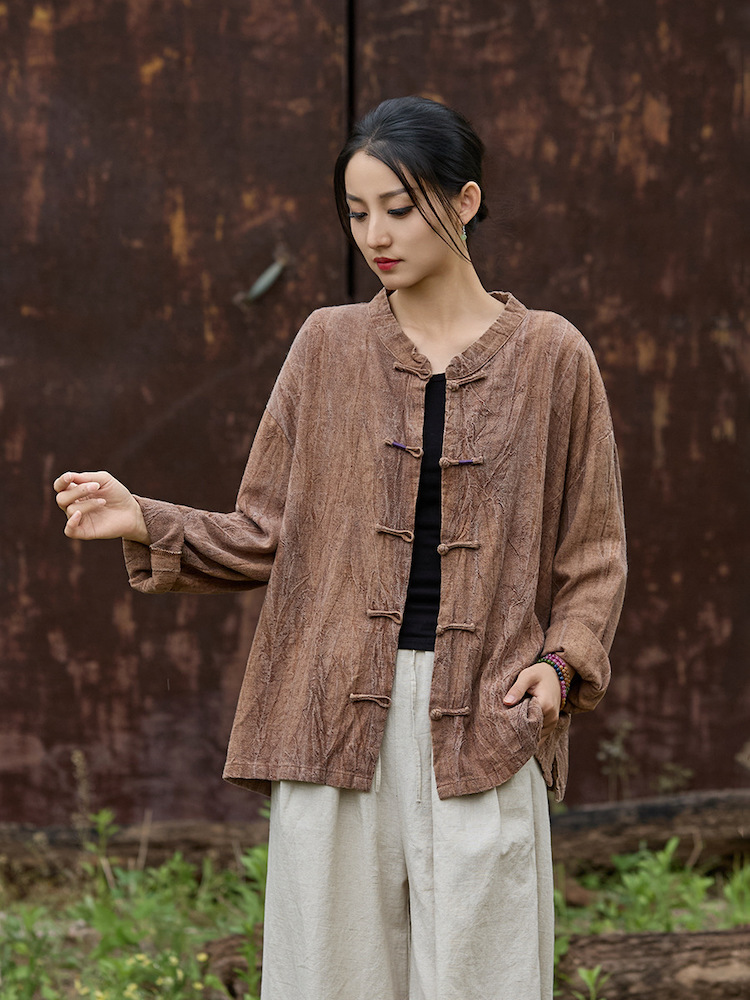 Linen Cotton Chinese Blouse Long Sleeve Shirt7.jpg Linen Cotton Chinese Blouse Long Sleeve Shirt7.jpg