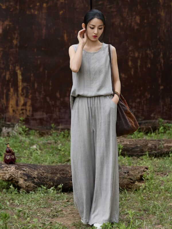 Linen Sleeveless Top Summer Tank Shirt7.jpg