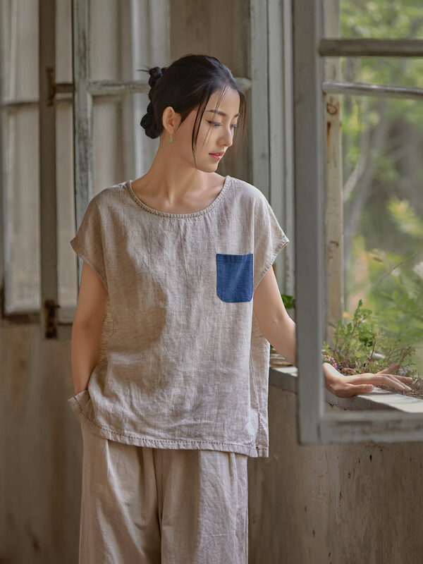 Linen T shirt Women Summer Loose Tee7.jpg
