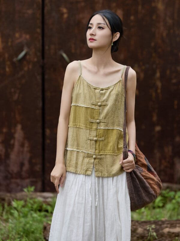 Linen Tank Top for Women Vintage Vest6.jpg