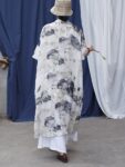 Long Summer Dresses Loose Ramie Qipao5.jpg