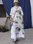 Long Summer Dresses Loose Ramie Qipao5.jpg