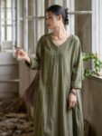 Loose Fit Plus Size Linen Dress for Summer3.jpg