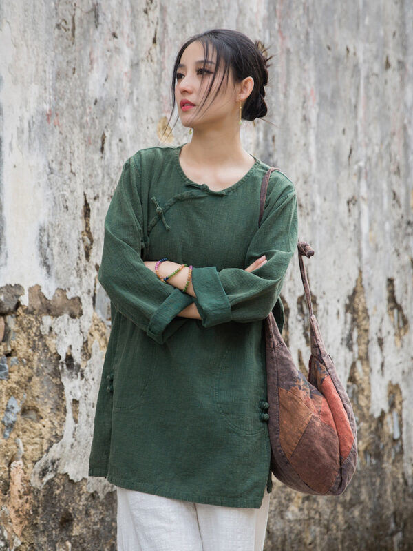 Loose Fit Zen Style Summer Shirt for Women5.jpg