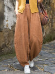 Loose Linen Lantern Pants for Women5.jpg
