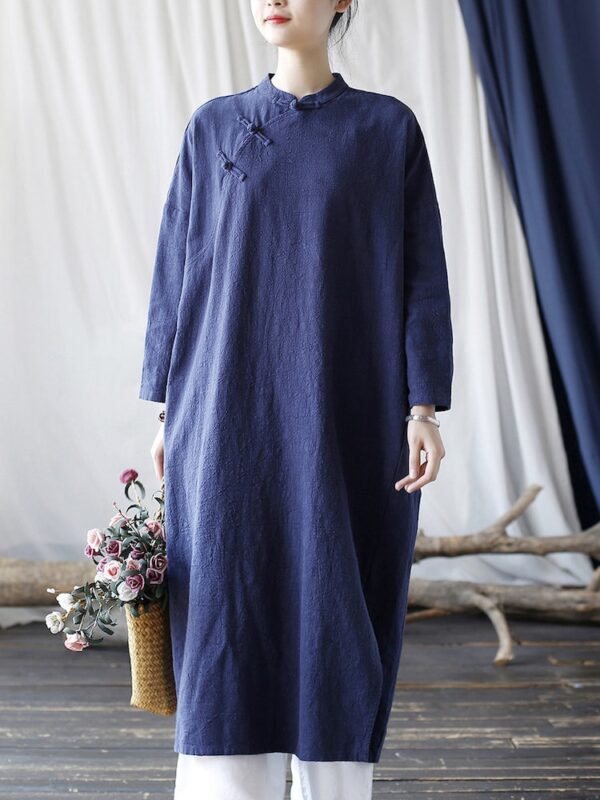 Loose Linen Qipao Chinese Style Dress12.jpg