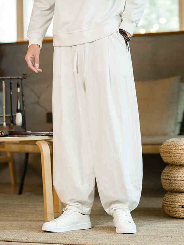 Loose Pants Mens Cotton and Linen Bloomers6.jpg Loose Pants Mens Cotton and Linen Bloomers6.jpg
