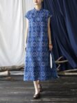Loose Qipao Dress Cotton Linen Dress1.jpg