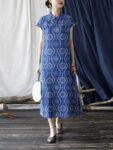 Loose Qipao Dress Cotton Linen Dress1.jpg