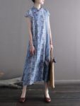 Loose Summer Dresses Vintage Qipao Style Dress2.jpg