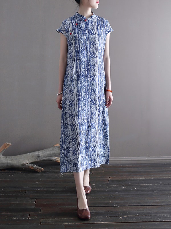 Loose Summer Dresses Vintage Qipao Style Dress3.jpg Loose Summer Dresses Vintage Qipao Style Dress3.jpg