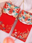 Lunar New Year Red Envelopes Embroidered Dragon Red Bag 1.jpg