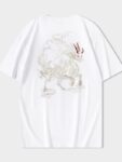 Men Kirin T Shirt Embroidered Cotton Tops1.jpg