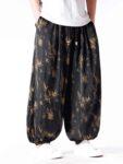 Mens Loose Pants Printed Bloomers Casual Harem Pants1.jpg