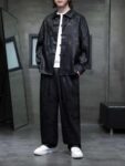 Mens Tangzhuang Clothing Ice Silk Long Sleeved Shirt Suit1.jpg