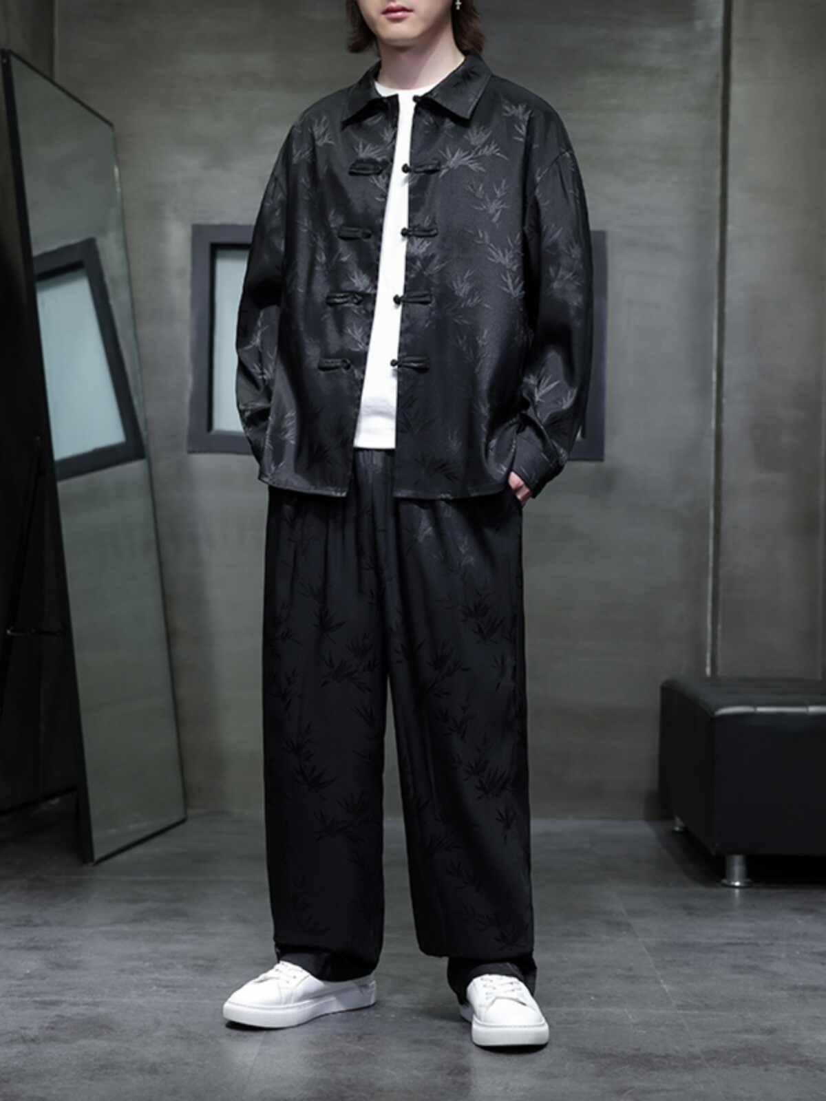 Mens Tangzhuang Clothing Ice Silk Long Sleeved Shirt Suit5.jpg Mens Tangzhuang Clothing Ice Silk Long Sleeved Shirt Suit5.jpg
