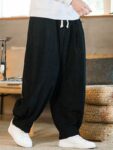 Mens Winter Pants Loose Casual Corduroy Bloomers1.jpg