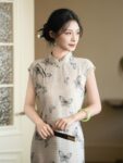 Modern Qipao Buy Online Sleeveless Dress5.jpg