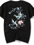 Phoenix T Shirt Loose Fitting Short Sleeved Top1.jpg