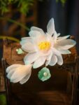 Pink Flower Hair Accessory Fairy Lotus Hair Clip 1.jpg