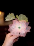 Pink Flower Hair Clip Set Silk Traditional Side Clips1.jpg