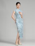 Prom Dresses Chinese Velvet Sleeveless Qipao2.jpg