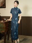 Qipao Dress for Sale Old Shanghai Style Cheongsam6.jpg