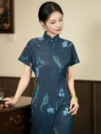 Qipao Dress for Sale Old Shanghai Style Cheongsam6.jpg