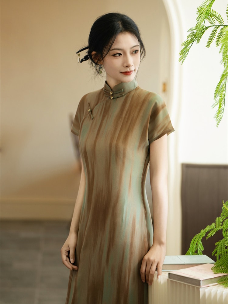 Qipao Style Dress Vintage Cheongsam Gown2.jpg Qipao Style Dress Vintage Cheongsam Gown2.jpg