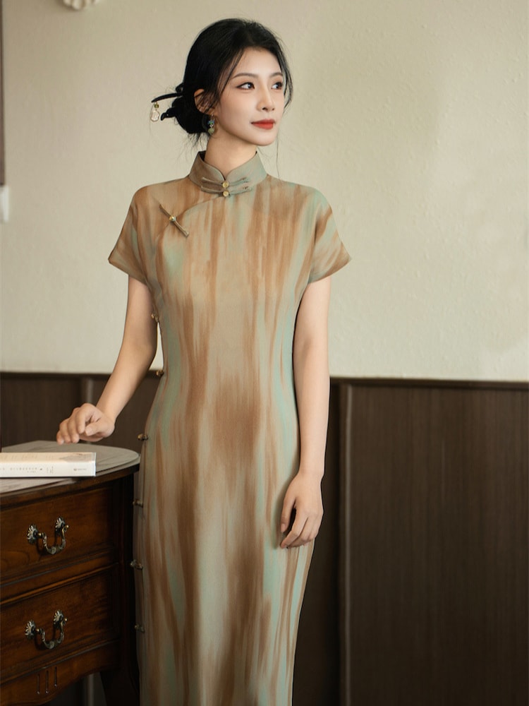 Qipao Style Dress Vintage Cheongsam Gown3.jpg Qipao Style Dress Vintage Cheongsam Gown3.jpg