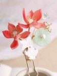 Red Lotus Hair Pin Handmade Hair Accessories 3.jpg