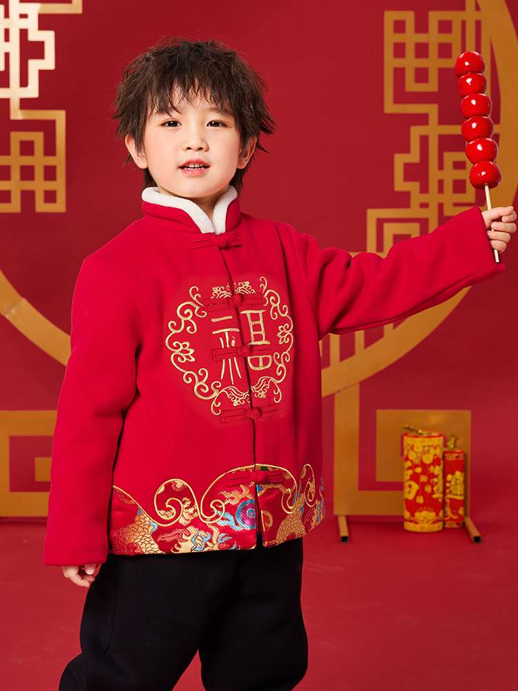 Red New Year Clothes Boys Tang Suit Coat3.jpg Red New Year Clothes Boys Tang Suit Coat3.jpg