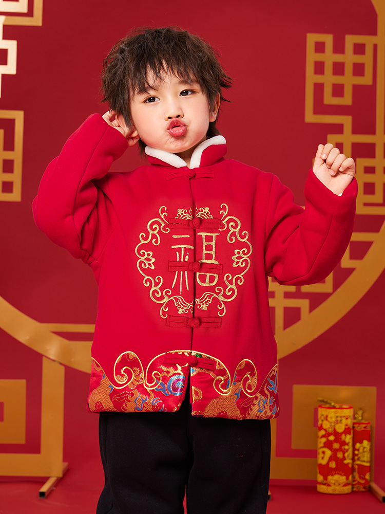 Red New Year Clothes Boys Tang Suit Coat4.jpg Red New Year Clothes Boys Tang Suit Coat4.jpg
