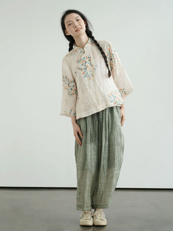 Retro Chinese Linen Top with Floral Print 1.jpg