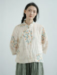 Retro Chinese Linen Top with Floral Print 6.jpg