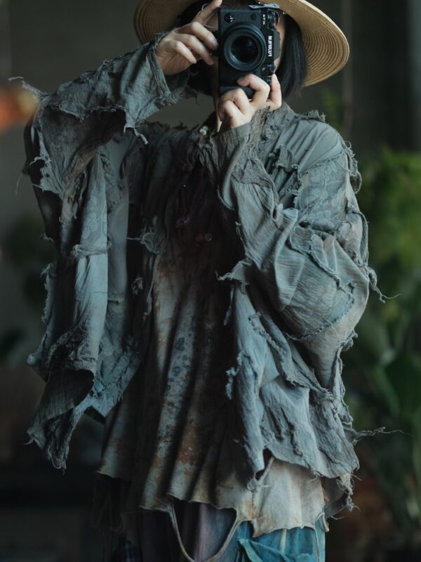 Retro Linen Tang Suit Shirt loose fit Top2.jpg