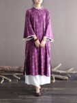Retro Loose Long Dresses Chinese Vintage Qipao1.jpg