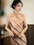 Sleeveless Cheongsam Women Long Chinese Dress4.jpg
