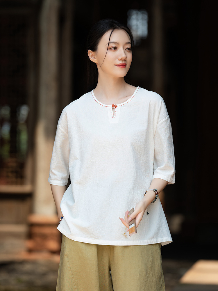 Summer Linen Qipao Top for Women Summer5.jpg Summer Linen Qipao Top for Women Summer5.jpg