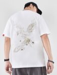 T Shirt Phoenix Mens Cotton Loose Shirt1.jpg