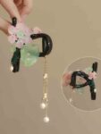 Traditional Chinese Lotus Hair Clip Claw with Tassel6.jpg
