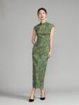 Vintage Chinese Typical Dress Jacquard Qipao4.jpg