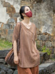 Vintage Dyed Loose Fit Zen Style Top for Women1.jpg