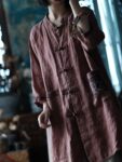 Vintage Linen Chinese Style Long Shirt1.jpg