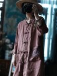Vintage Linen Chinese Style Long Shirt1.jpg