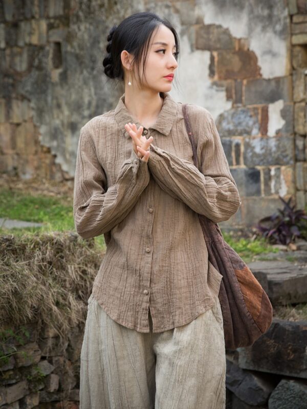 Vintage Linen Top Retro Long Sleeve Shirt6.jpg