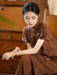 Vintage Shanghai Style Chinese Dress for Ladies1.jpg